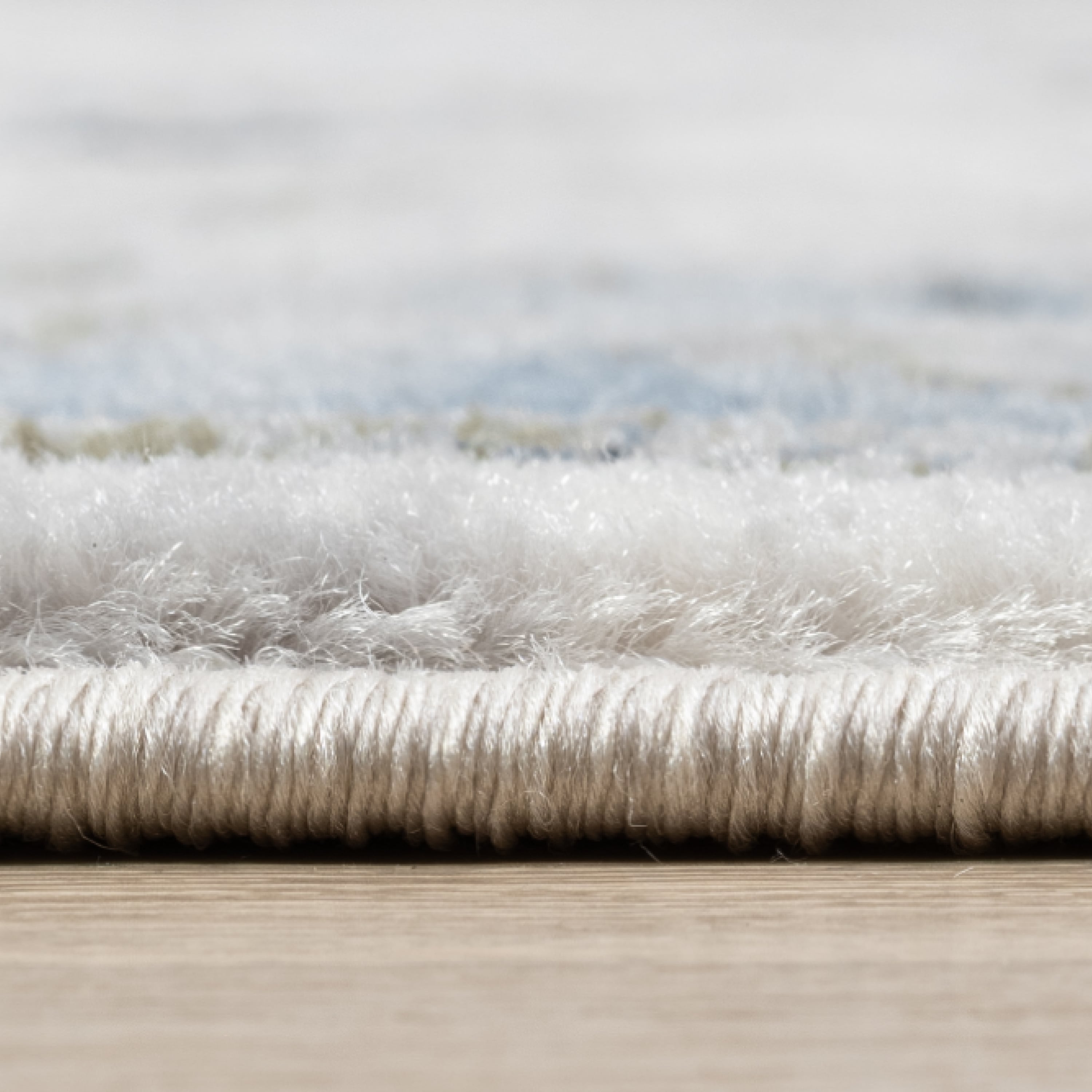 IND-102 Well Woven Indira Elysium Ivory Close Up