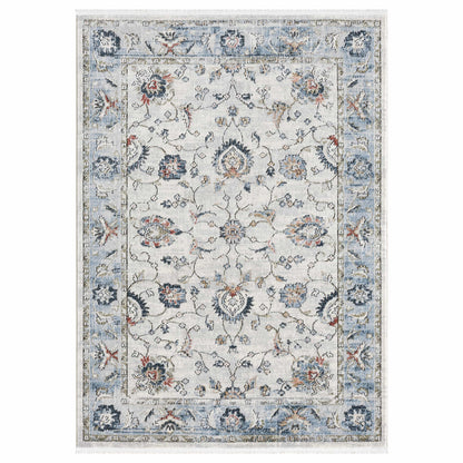 IND-102 Well Woven Indira Elysium Ivory Overhead on White