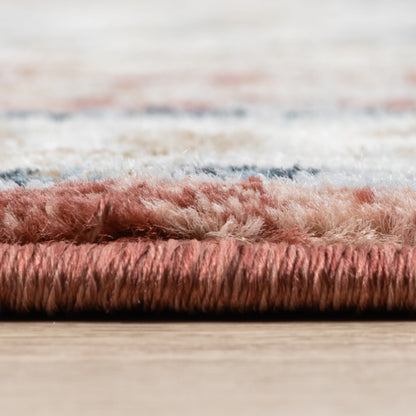 IND-130 Well Woven Indira Mythos Crimson Close Up