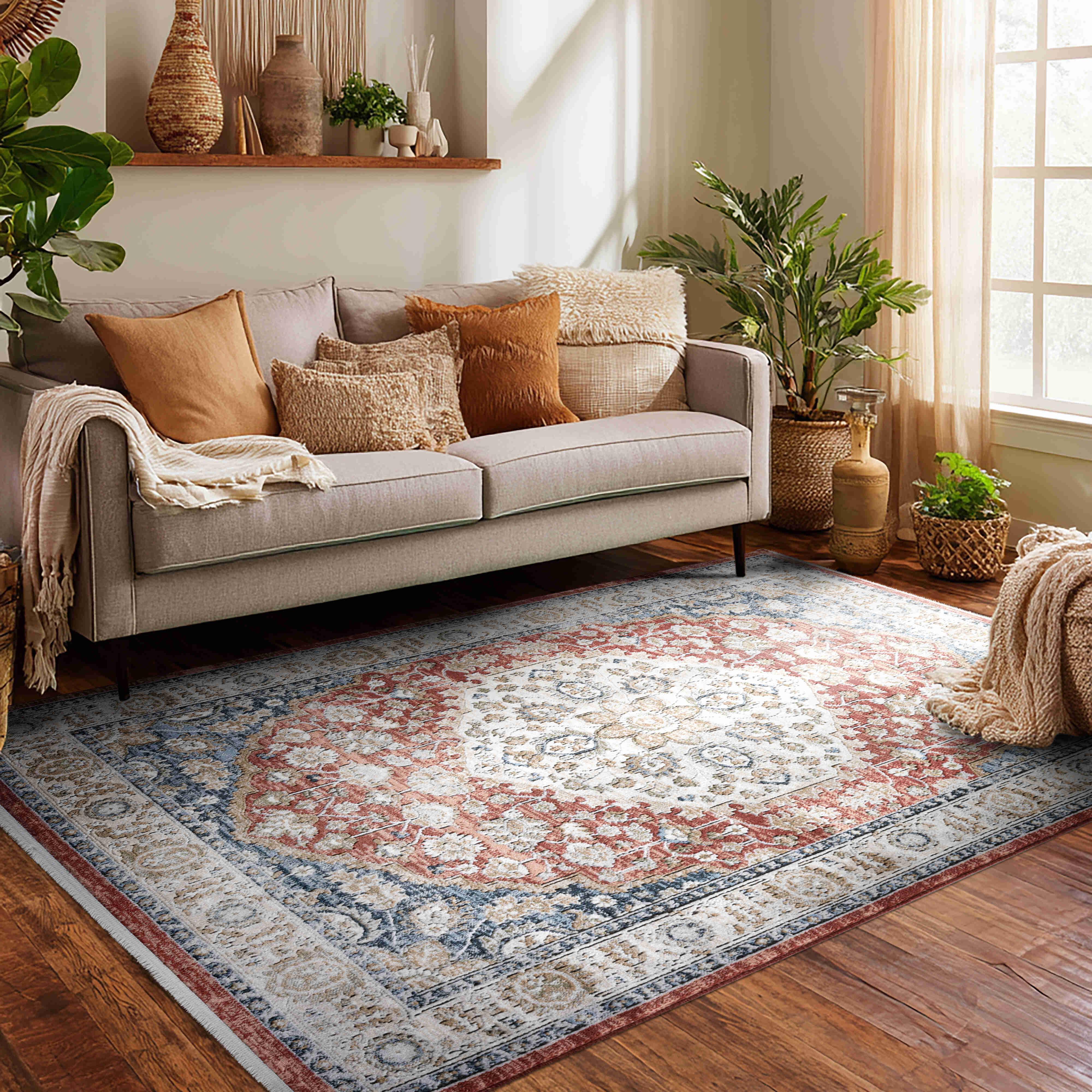 IND-130 Well Woven Indira Mythos Crimson Room Scene