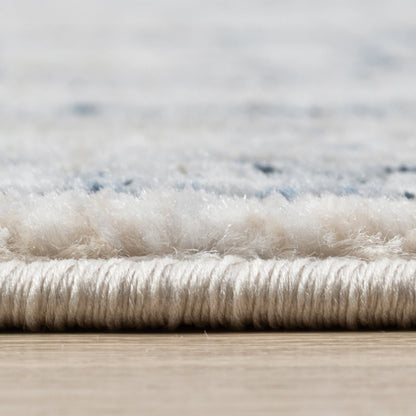 IND-143 Well Woven Indira Eclipse Ivory Close Up