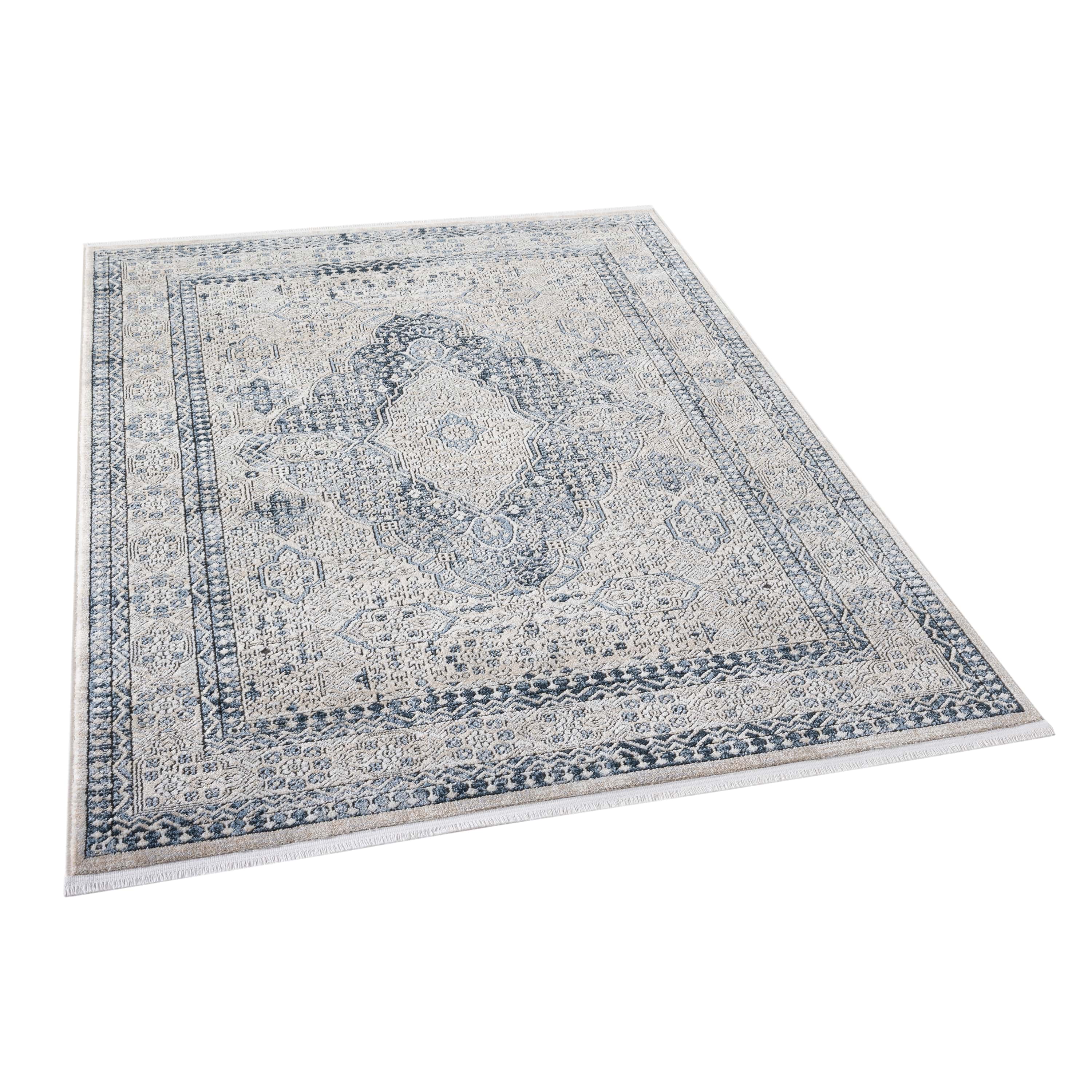 IND-143 Well Woven Indira Eclipse Ivory Floor on White