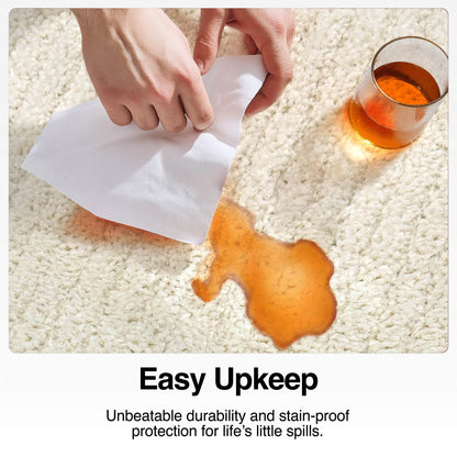 Custom Size Runner Marina Monroe Ivory Hallway Runner Rug - Well Woven - An easy to clean ivory runner rug