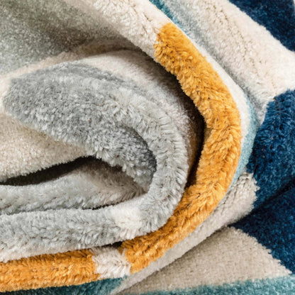 Nova Ivory Modern Scandinavian Rug Well Woven