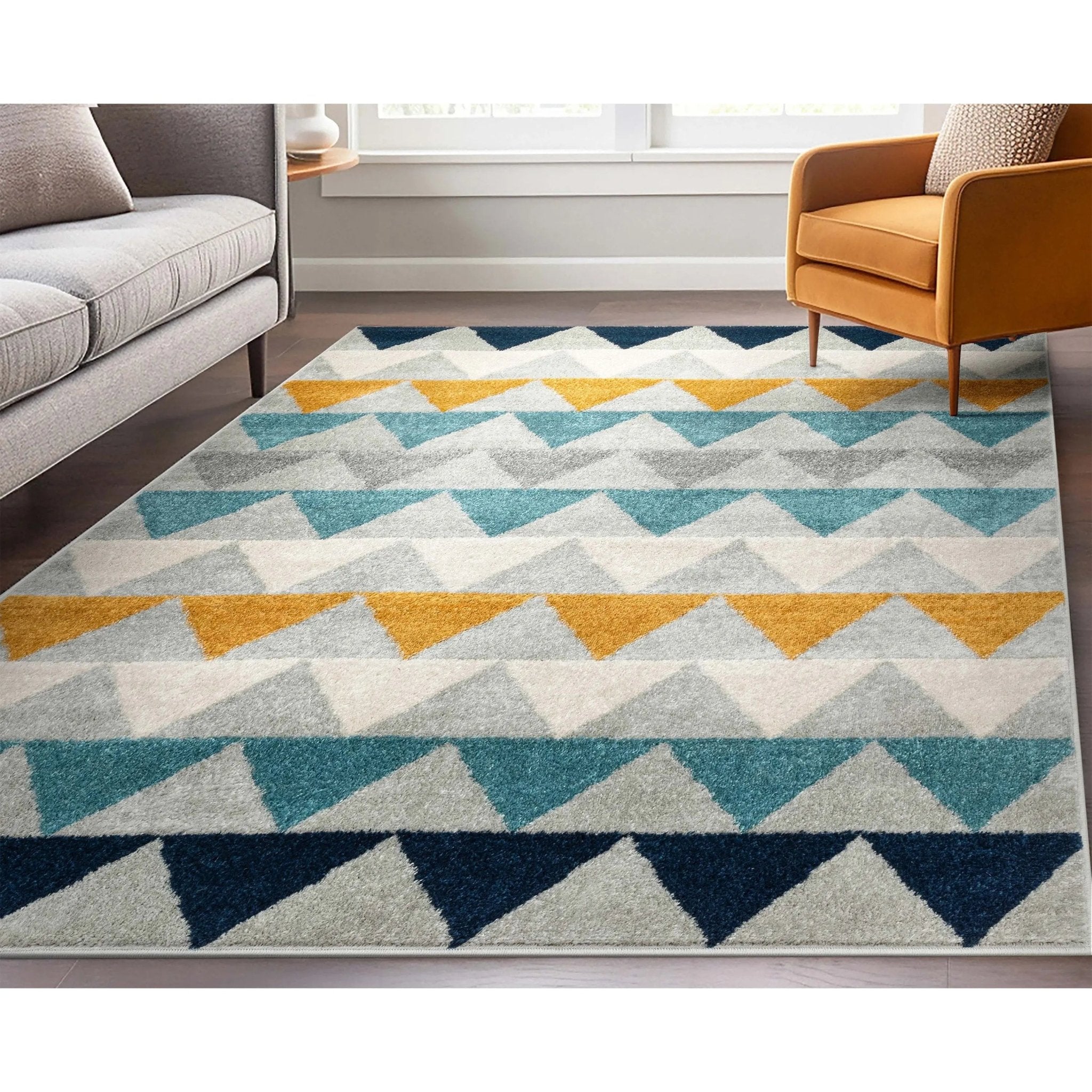 Nova Grey Modern Scandinavian Rug Well Woven