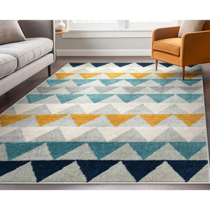Nova Grey Modern Scandinavian Rug Well Woven