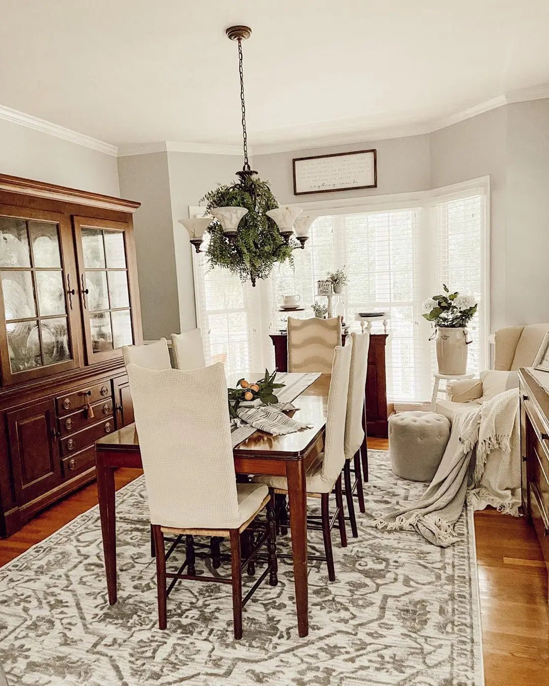 Disa Vintage Medallion Cream Soft Rug By Chill Rugs Well Woven