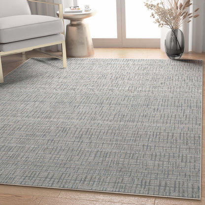 Bali Abstract Plaid Beige Flatweave Rug Well Woven