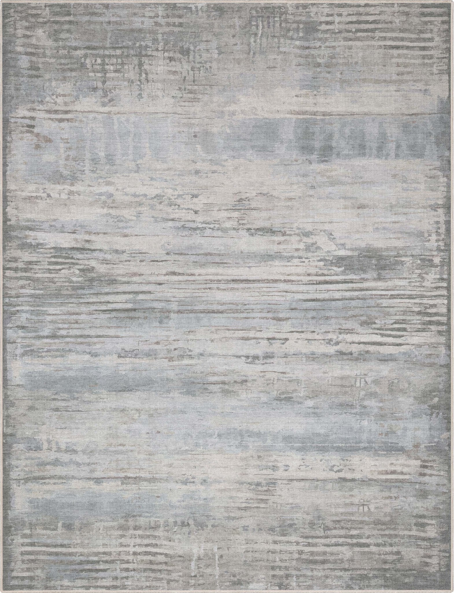 Bauhaus Abstract Geometric Lines Beige Blue Flatweave Rug Well Woven