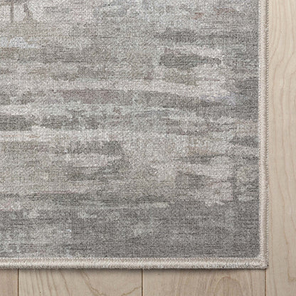 Havana Abstract Geometric Lines Beige Blue Flatweave Rug Well Woven