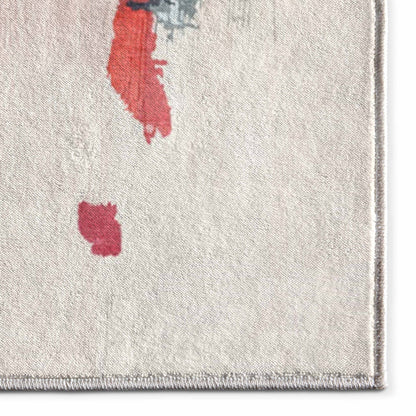 Apollo Chromatic Splash – Bold Paint-Splatter Flat Woven Multicolor Rug Well Woven