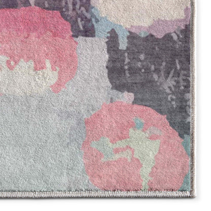 Apollo Galets d’Aquarelle – Abstract Watercolor & Pebble Flat Woven Multicolor Rug Well Woven