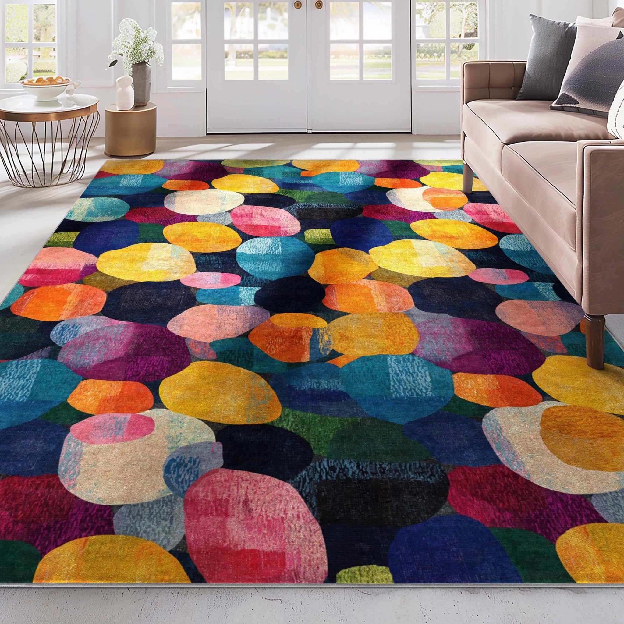 Apollo Éclat Vif – Bright Abstract Multicolor Rug Well Woven