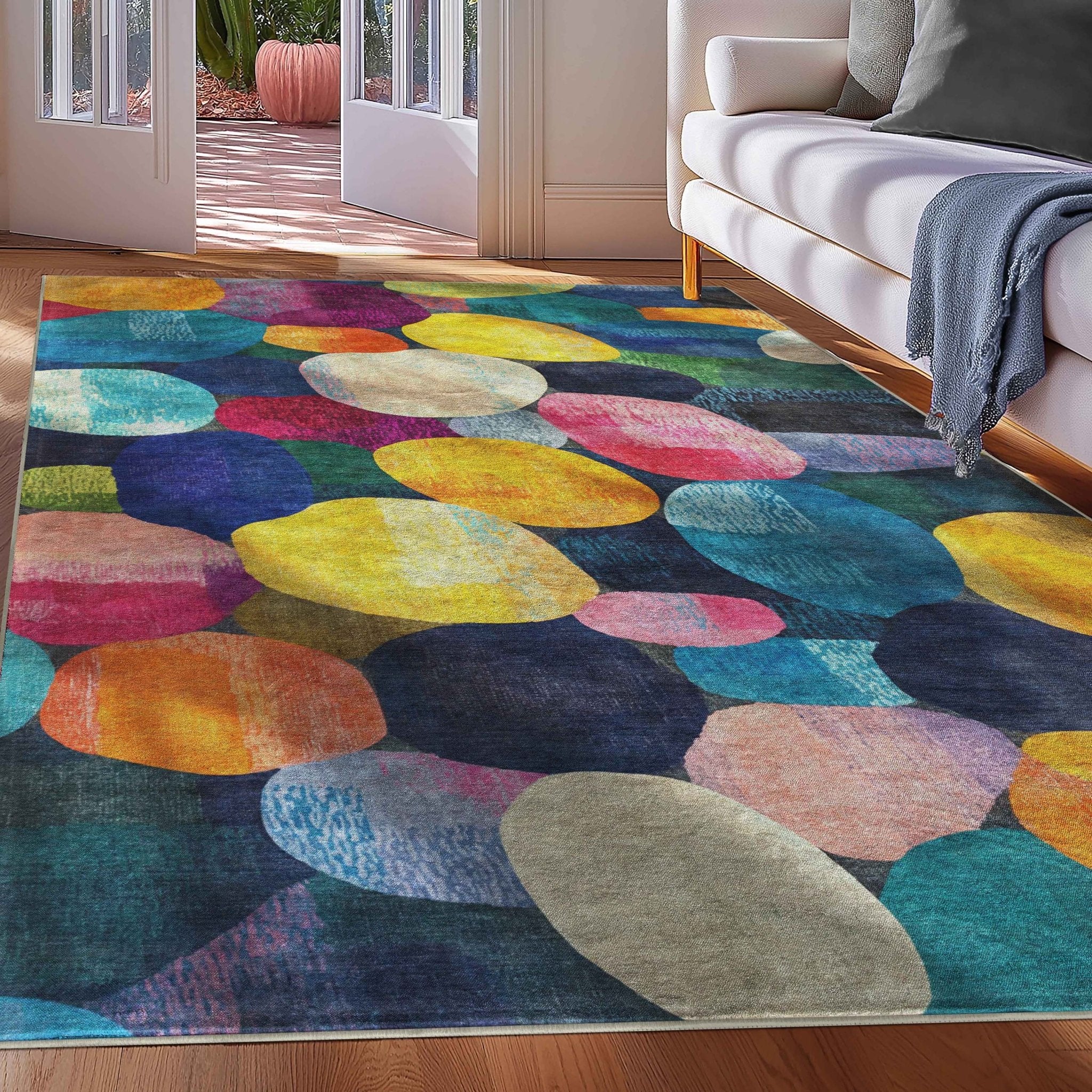 Apollo Éclat Vif – Bright Abstract Multicolor Rug Well Woven