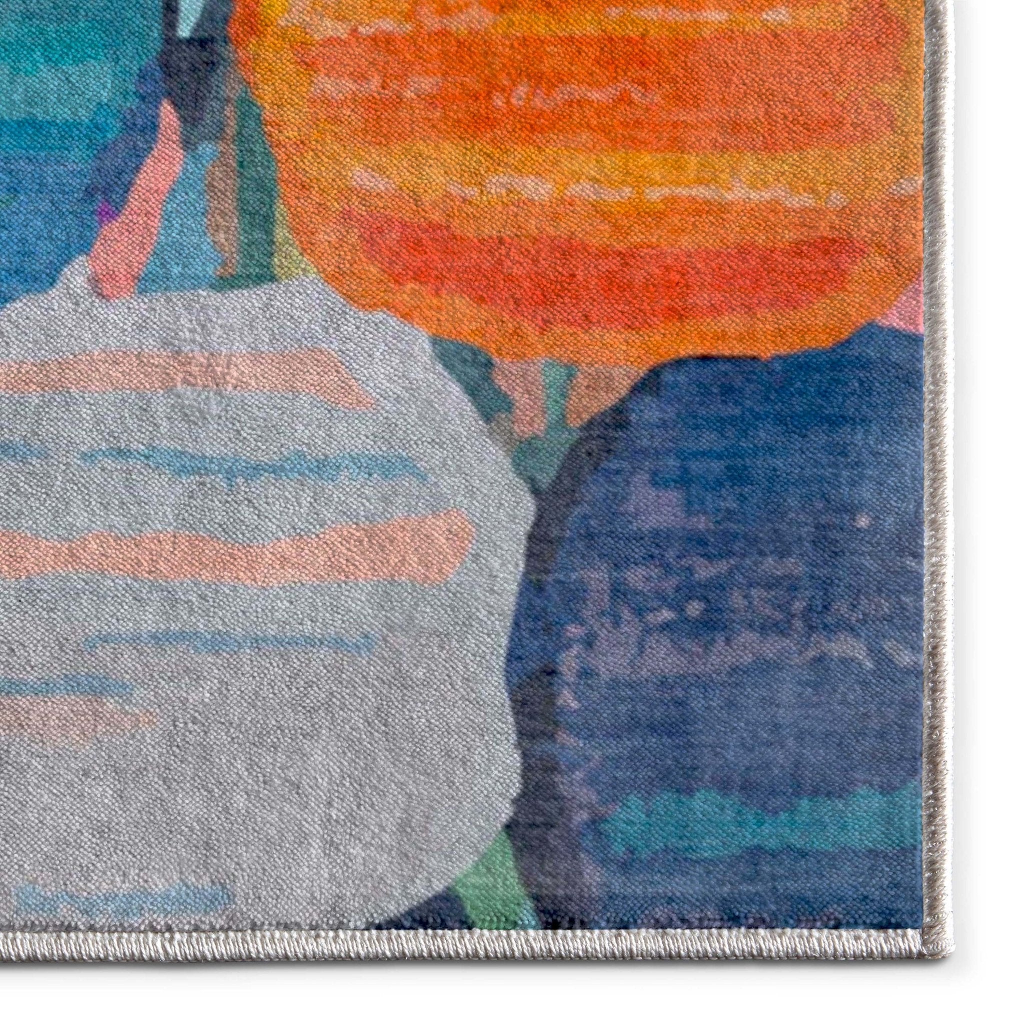 Apollo Nuances Rivières – Soft Watercolor & Pebble Multicolor Rug Well Woven
