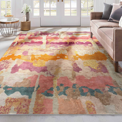 Apollo Couleurs Lumineuses – Radiant Abstract Multicolor Rug Well Woven