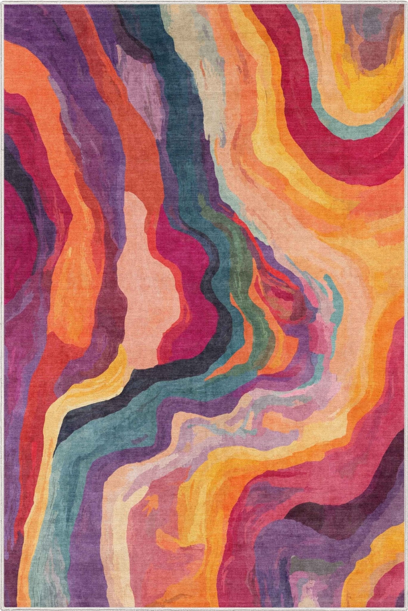 Apollo Nuance Libre – Abstract Multicolor Rug Well Woven