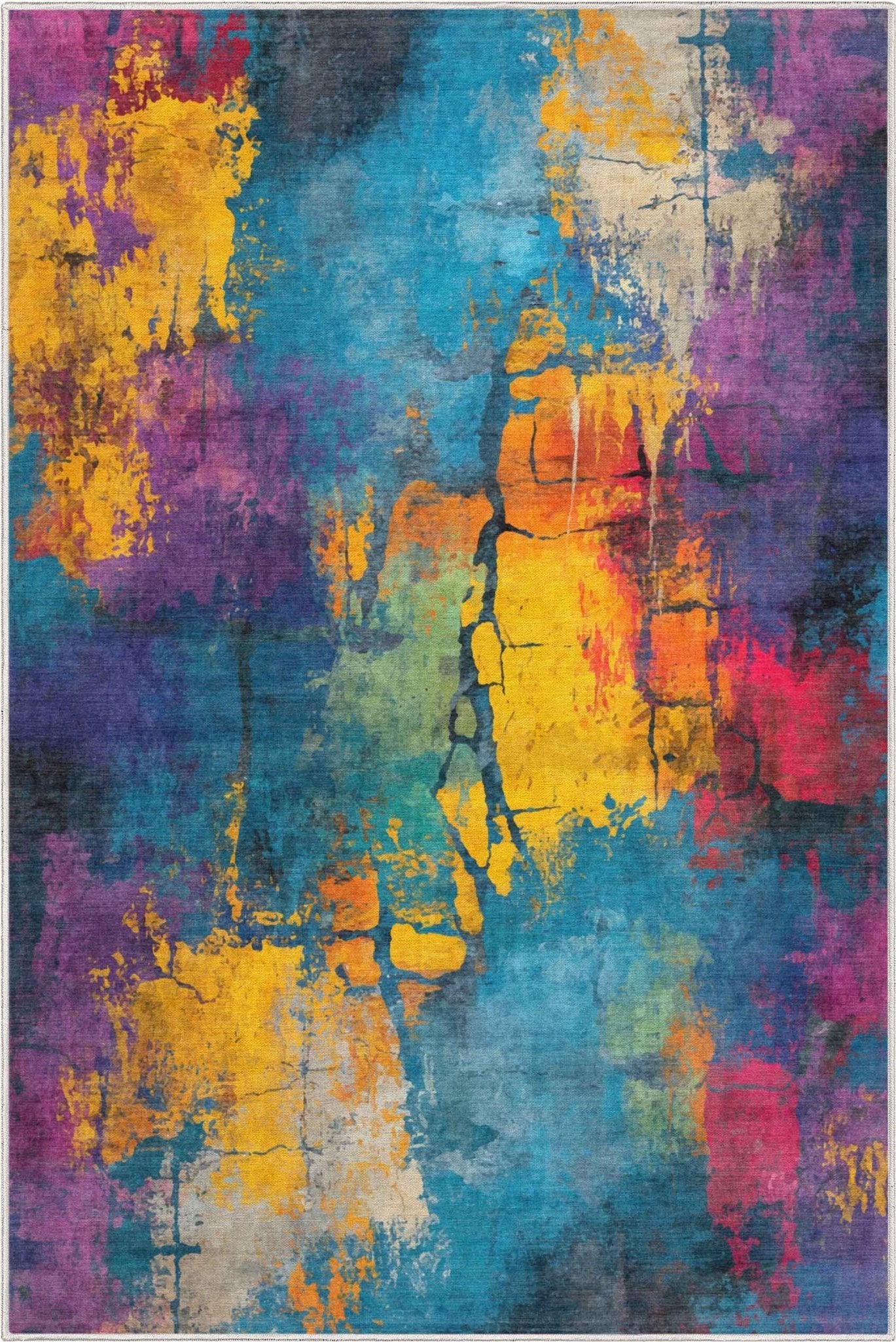 Apollo Énergie de Couleur – Vibrant Multicolor Rug Well Woven