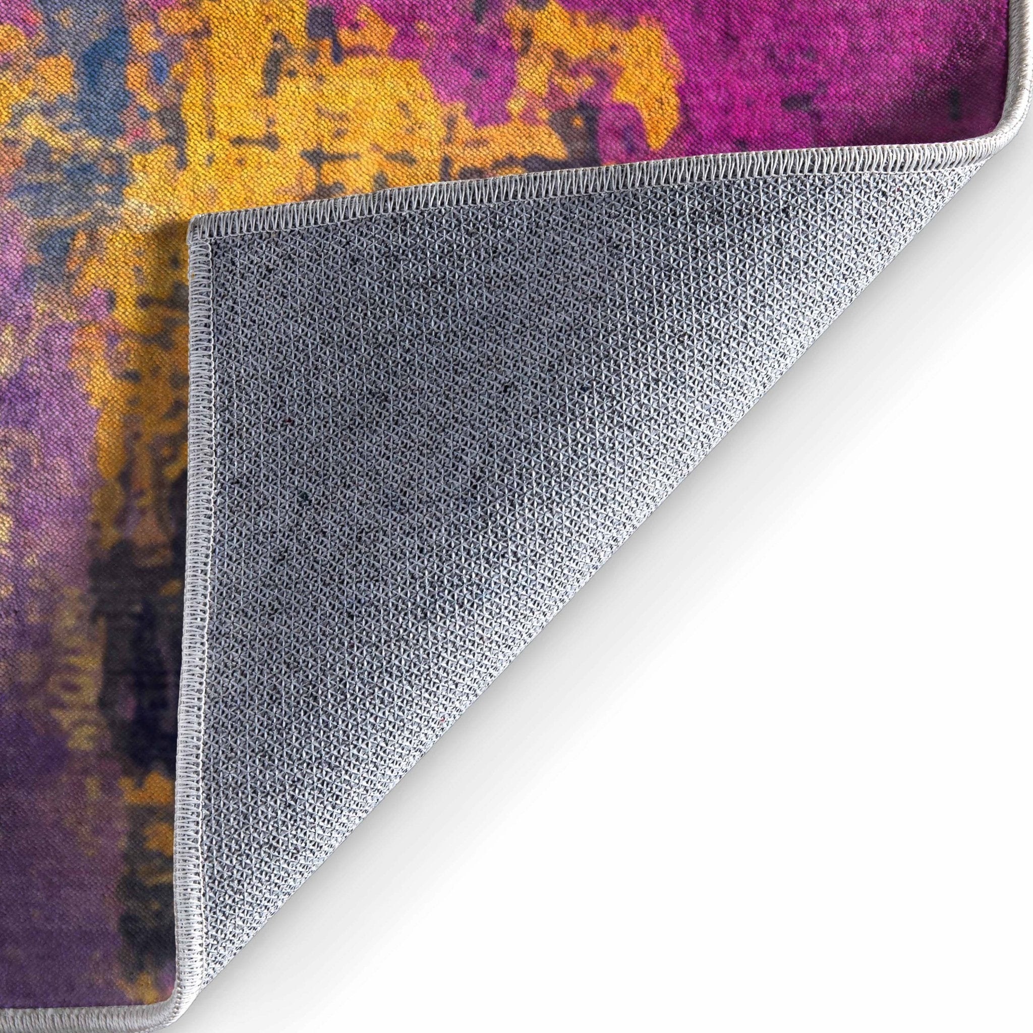 Apollo Marée Abstraite –  Abstract Marble Multicolor Rug Well Woven