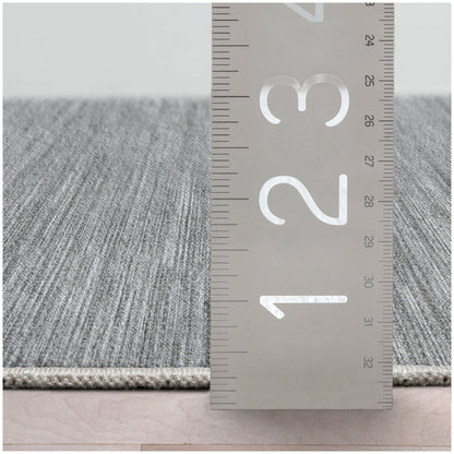 Custom Size Runner Modern Striations Almond Blush Choose Your Width x Choose Your Length Hallway Runner Rug Well Woven