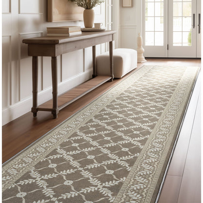 Custom Size Runner Regency Lattice Desert Drift Choose Your Width x Choose Your Length Hallway Runner Rug Well Woven