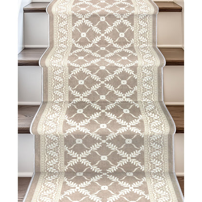 Custom Size Runner Regency Lattice Desert Drift Choose Your Width x Choose Your Length Hallway Runner Rug Well Woven