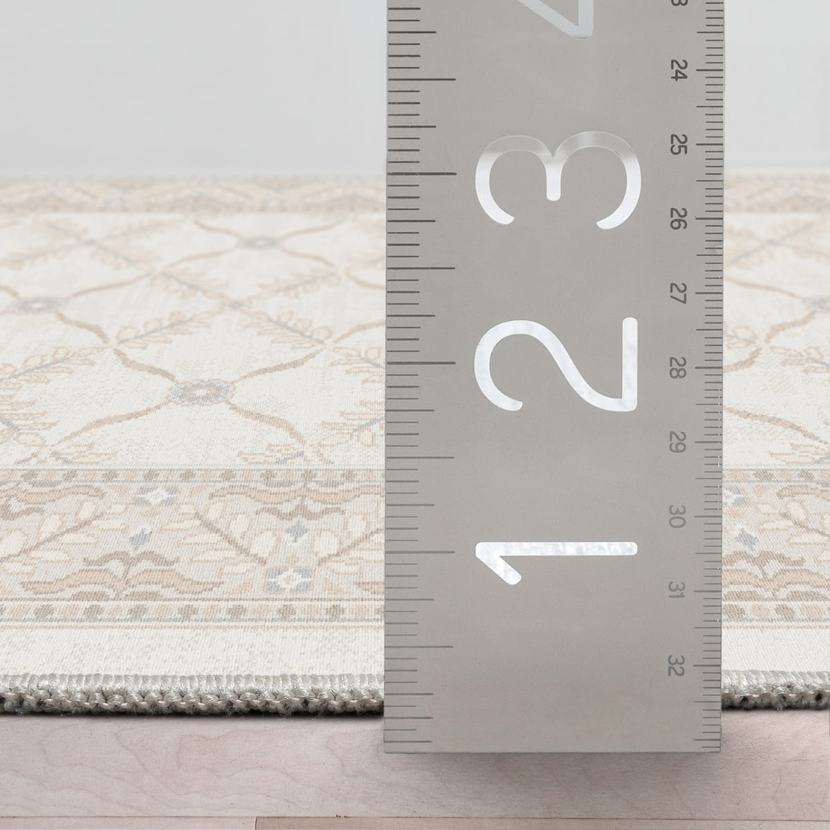 Custom Size Runner Regency Lattice Pearly Haven Choose Your Width x Choose Your Length Hallway Runner Rug Well Woven