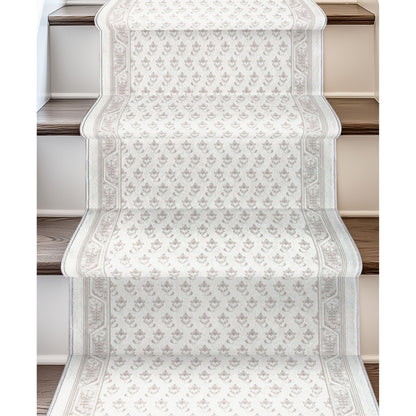 Custom Size Runner Windsor Diamond Frosted Linen Choose Your Width x Choose Your Length Hallway Runner Rug Well Woven