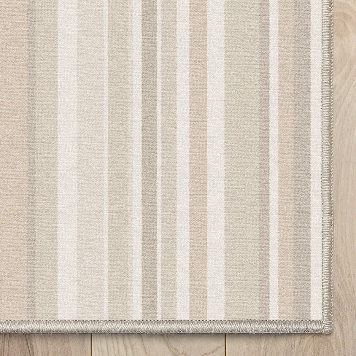 Custom Size Runner Seabreeze Lines Modern Moonlit Ivory Choose Your Width x Choose Your Length Hallway Runner Rug Well Woven