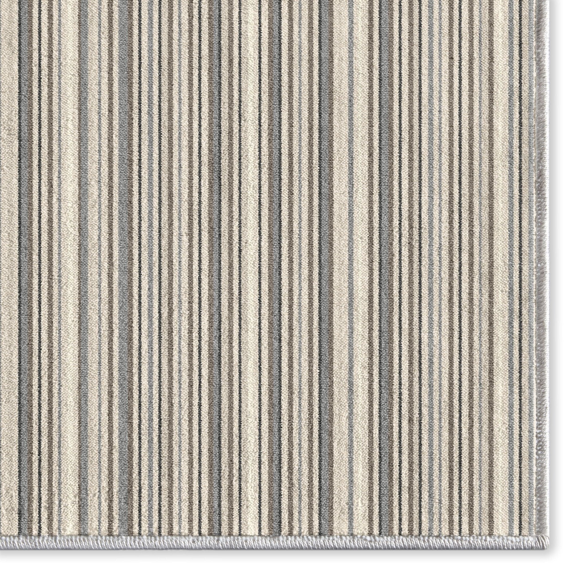 Custom Size Runner Seabreeze Lines Modern Cocoa Ridge Choose Your Width x Choose Your Length Hallway Runner Rug Well Woven