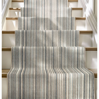 Custom Size Runner Seabreeze Lines Modern Cocoa Ridge Choose Your Width x Choose Your Length Hallway Runner Rug Well Woven