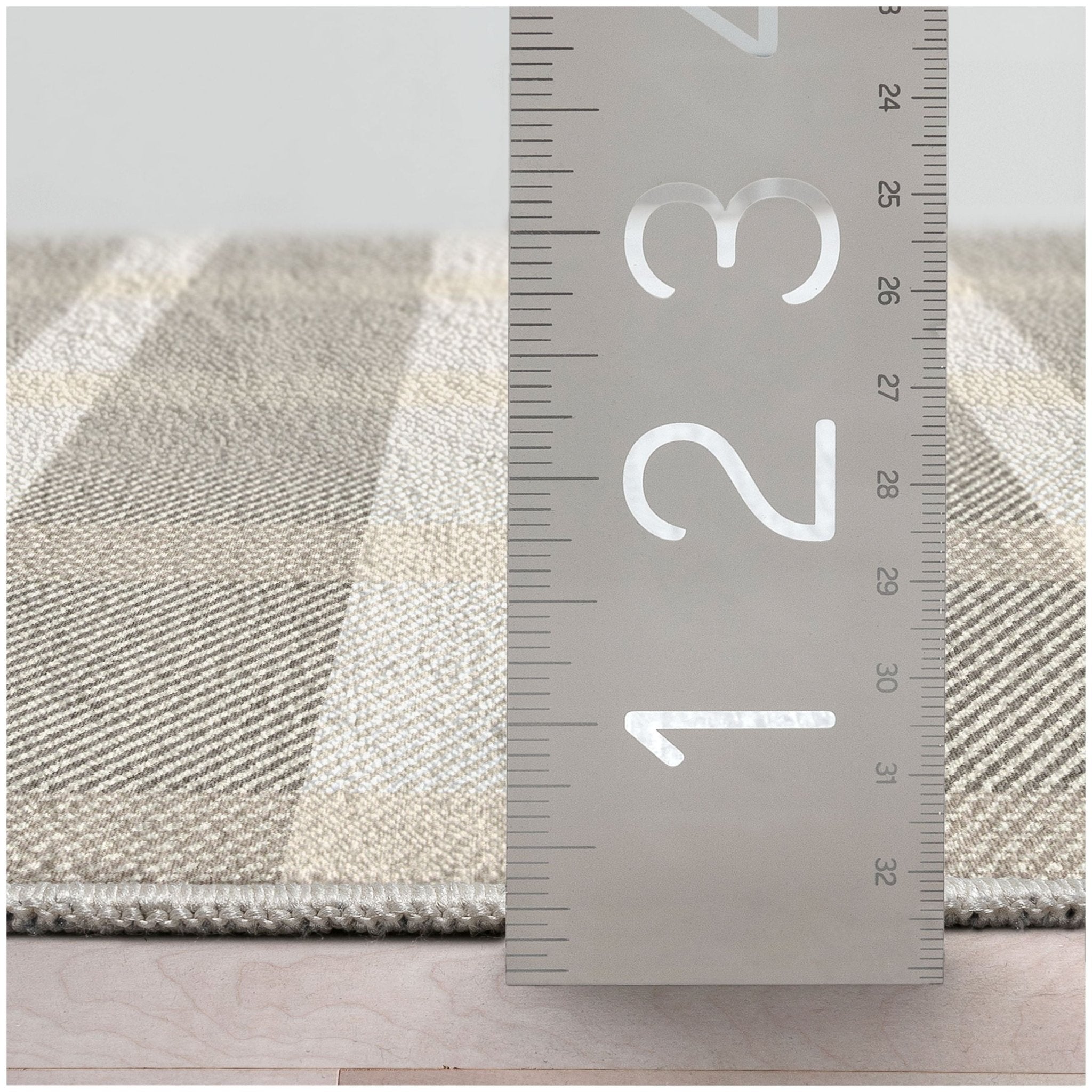 Custom Size Runner Tartan  Espresso Glow Choose Your Width x Choose Your Length Hallway Runner Rug Well Woven