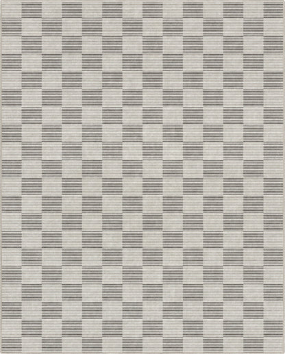 Apollo Summit Brown Geometric Flatwoven Rug – Easy Clean & Durable Well Woven