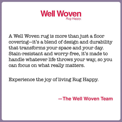 Apollo Odyssey Multi-Color Pastel Striped Rug Stain-Resistant & Easy to Clean Well Woven