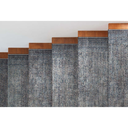 Custom Size Runner Juliette Vintage Persian Oriental Blue Choose Your Width x Choose Your Length Hallway Runner Rug Well Woven