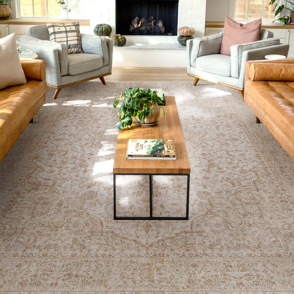 Odette Vintage Persian Oriental Flat-Weave Rug