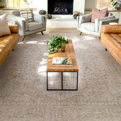 Odette Vintage Persian Oriental Flat-Weave Rug