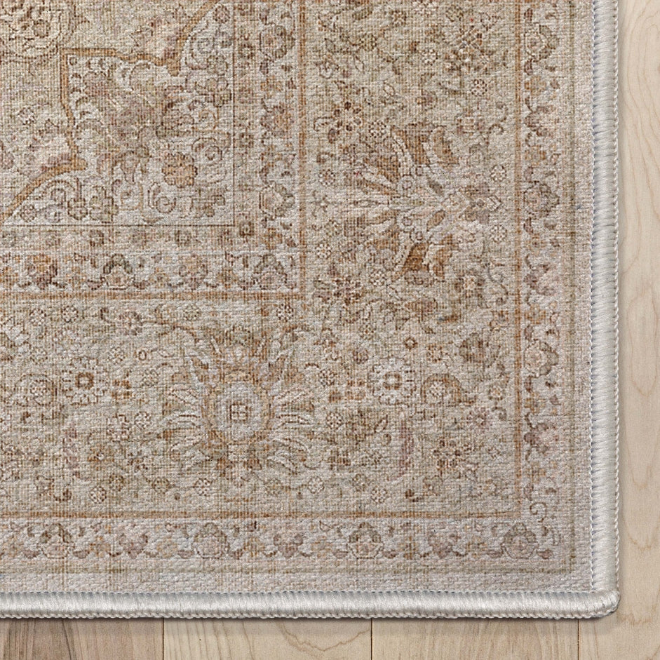 Odette Vintage Persian Oriental Flat-Weave Rug