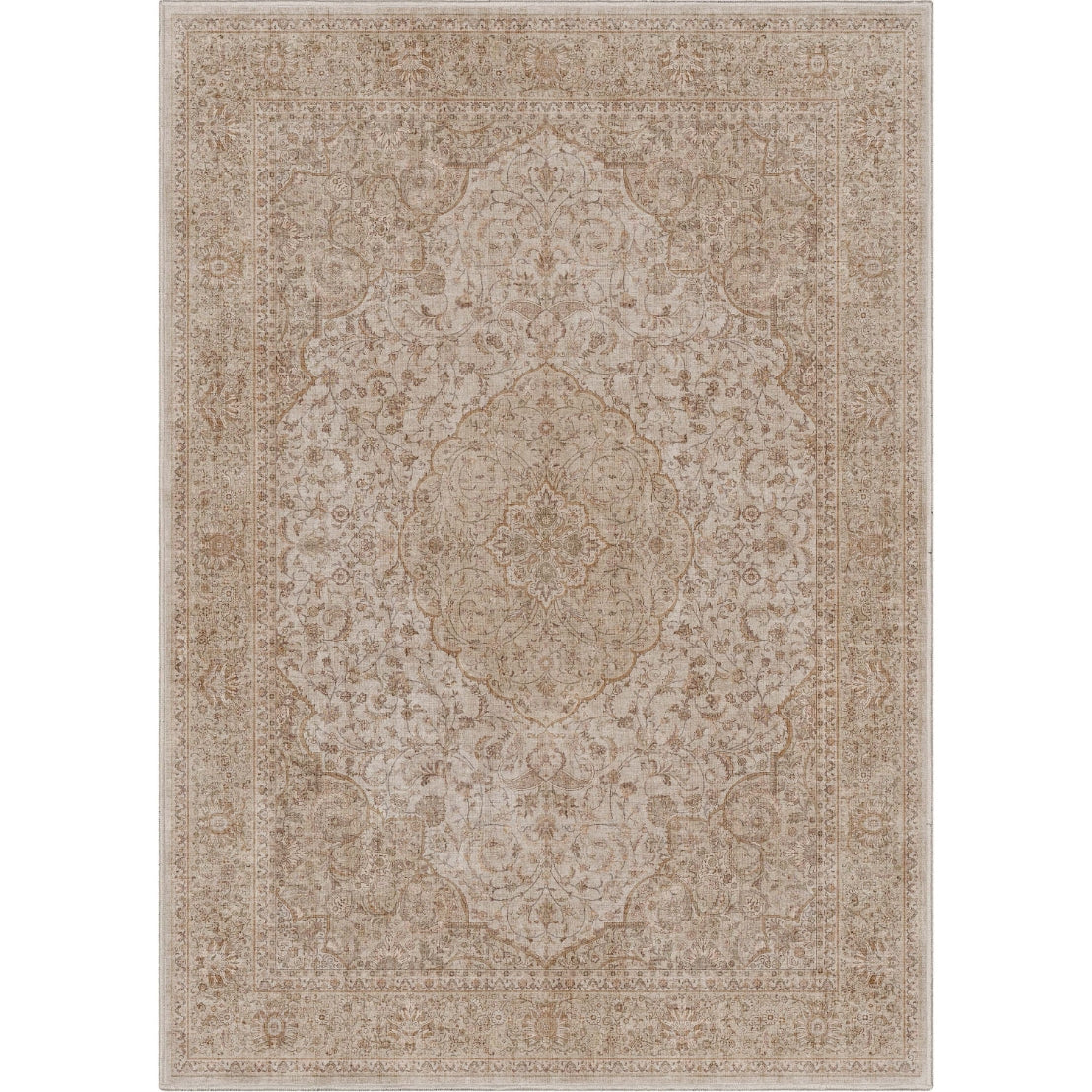 Odette Vintage Persian Oriental Flat-Weave Rug