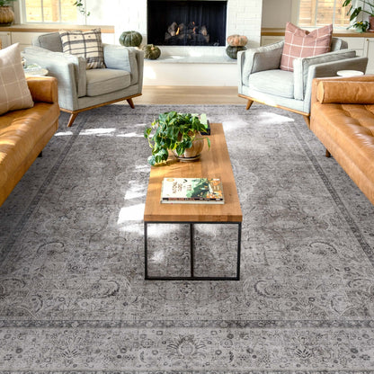 Odette Vintage Persian Oriental Flat-Weave Rug