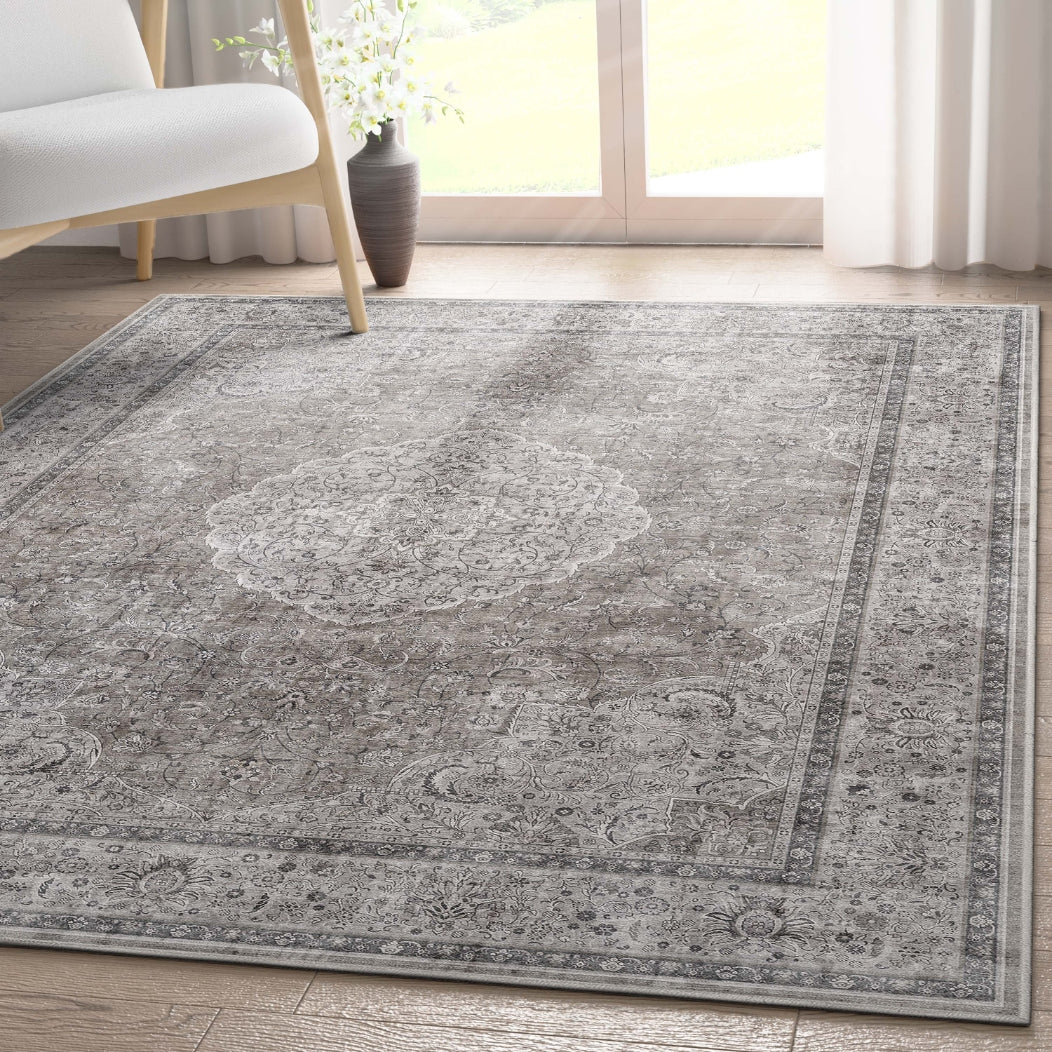 Odette Vintage Persian Oriental Flat-Weave Rug