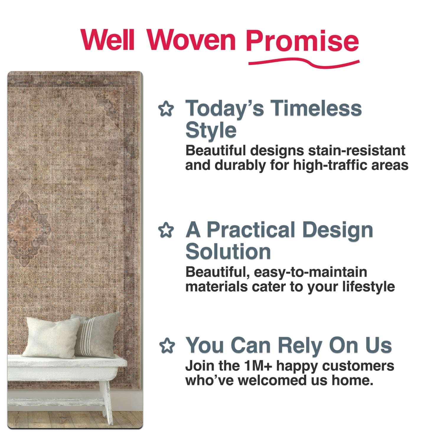 Lilith Vintage Oriental Kilim Rug