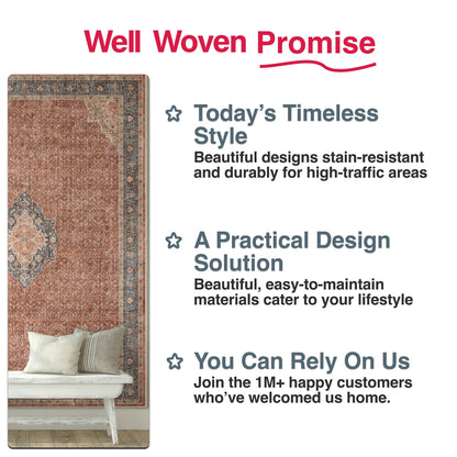 Lilith Vintage Oriental Kilim Rug