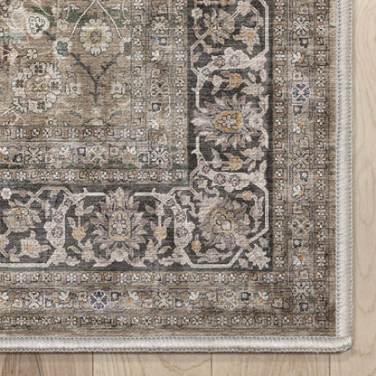 Delphine Vintage Persian Oriental Flat-Weave Rug