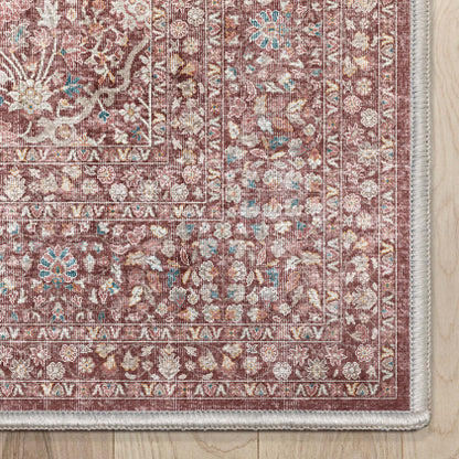 Isolde Vintage Persian Oriental Flat-Weave Rug
