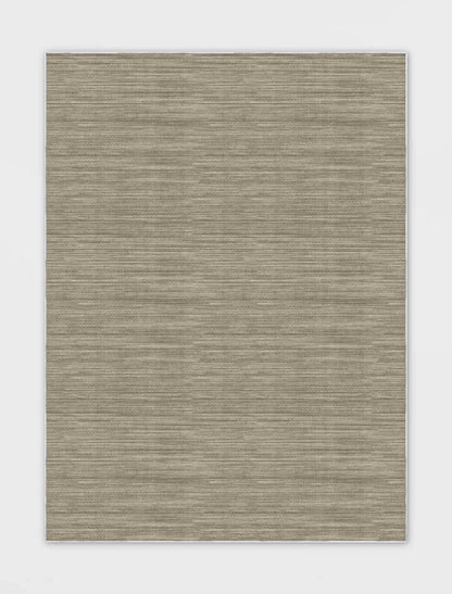 Edwin Custom Rug - Monochrome Striation , Flat Pile, Easy  Clean, Customizable for Your Space - Well Woven - A clean, centered view of the full rug laid flat on white background.