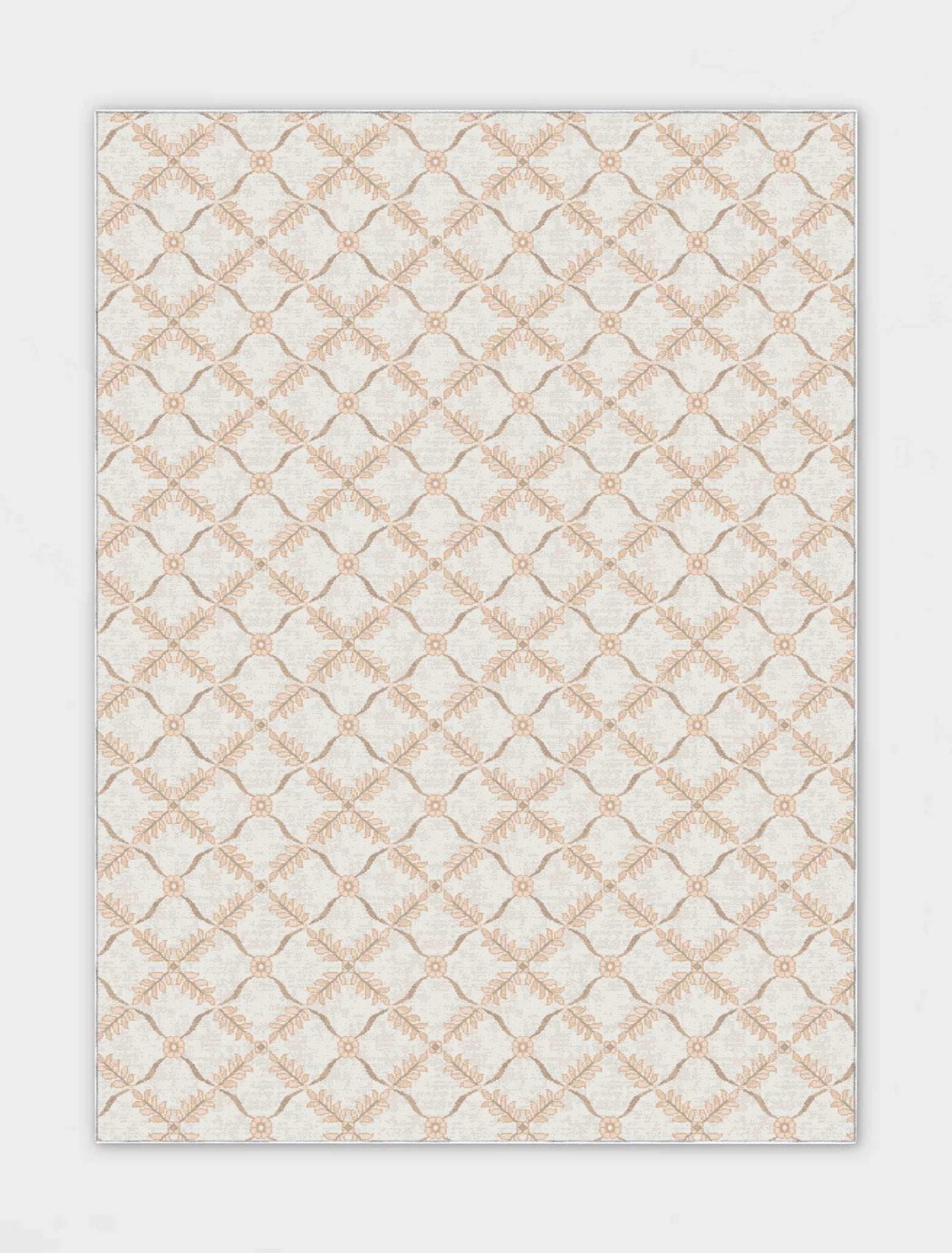 Well Woven - Aldwyn Cream Custom Rug - overhead