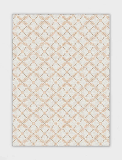 Well Woven - Aldwyn Cream Custom Rug - overhead