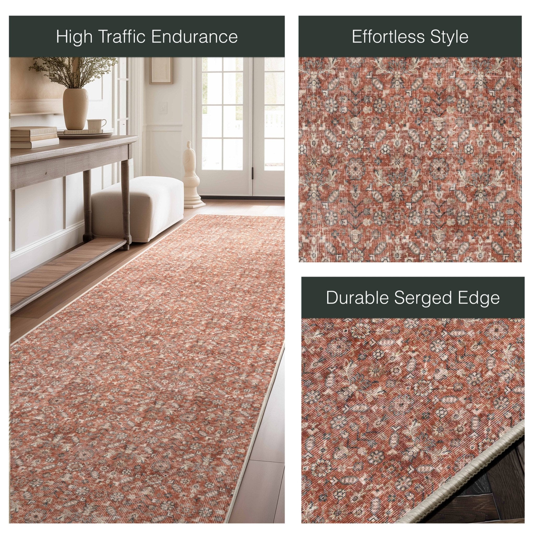 Well Woven - Red - Hilda Custom Rug