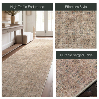 Well Woven - Beige Tan - Hilda Custom Rug